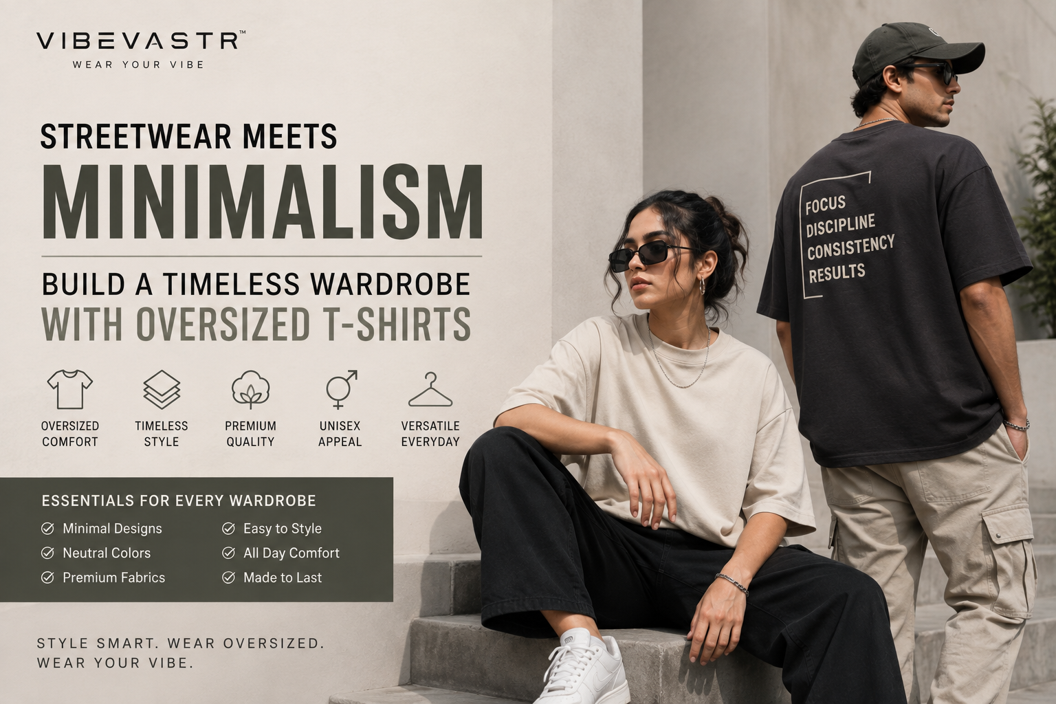 Streetwear Meets Minimalism: How to Build a Timeless Wardrobe with Oversized T-Shirts